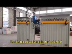 промышленное оборудование для сбора пыли из мешков с импульсным струем